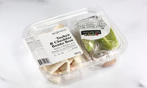 Turkey & Cheese Wrap Bento Box- Code#: PM0964