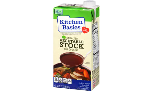 Unsalted Vegetable Stock- Code#: PM1016