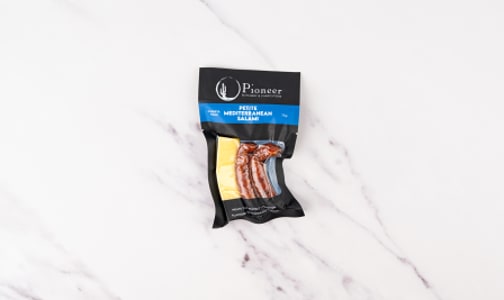 Snacks - Mediterranean Salami & Cheese- Code#: PM1121