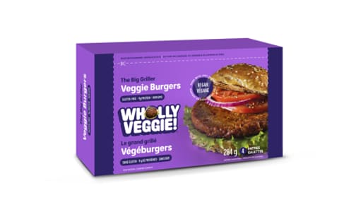 The Big Griller Veggie Burgers (Frozen)- Code#: PM1192