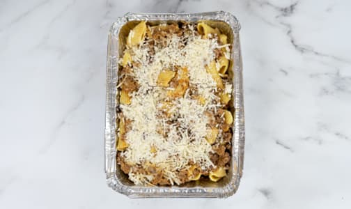 Baked Rigatoni with Beef Bolognese (Frozen)- Code#: PM1197