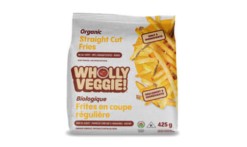 Organic Straight Cut Fries (Frozen)- Code#: PM1238