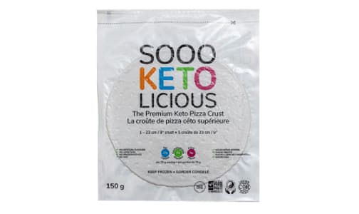 9  Premium Keto Pizza Crust (Frozen)- Code#: PM1480