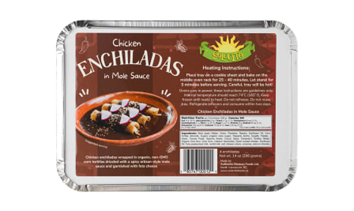 Chicken Enchiladas In Mole Sauce (Frozen)- Code#: PM1601