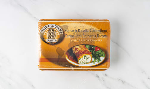 Spinach Ricotta Cannelloni (Frozen)- Code#: PM160