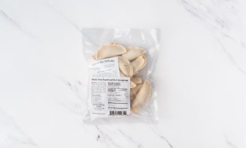Gluten Free Traditional Pork Dumplings (Frozen)- Code#: PM1654