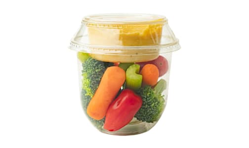 Fresh Veggies & Hummus Cup- Code#: PM1665