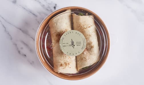 Spiced Veggie Flatbread Wrap- Code#: PM1703