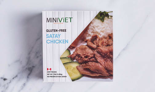 GF Satay Chicken (Frozen)- Code#: PM1729