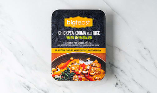 Chickpea Korma with Rice (Frozen)- Code#: PM1751