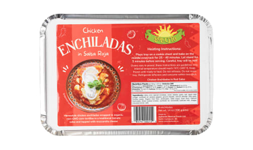 Chicken Enchiladas In Red Salsa (Frozen)- Code#: PM1796