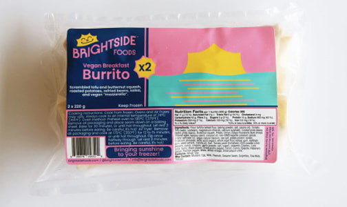 Vegan Breakfast Burrito (2-Pack) (Frozen)- Code#: PM1817