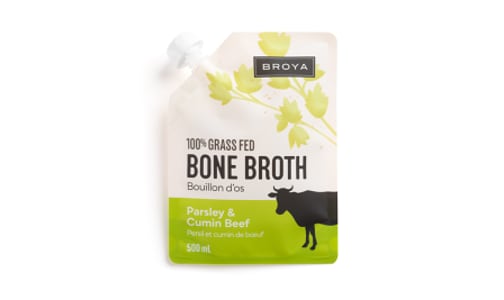Parsley & Cumin Beef Bone Broth- Code#: PM1892