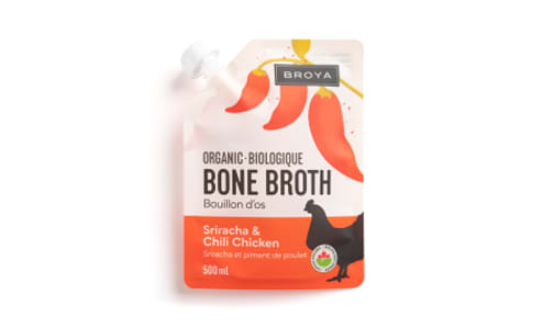 Organic Sriracha & Chili Chicken Bone Broth- Code#: PM1893