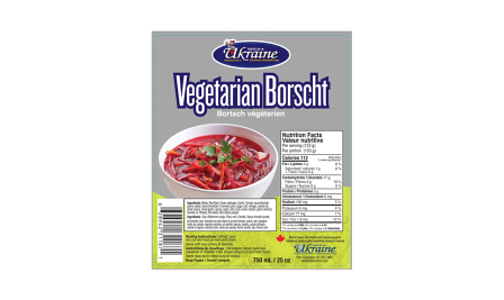 Vegetarian Borscht (Frozen)- Code#: PM1895