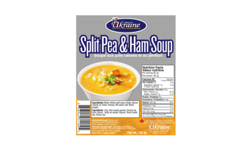 Split Pea & Ham Soup (Frozen)- Code#: PM1897