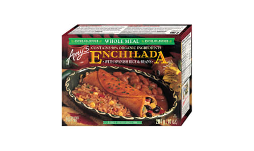 Organic Enchilada with Spanish Rice and Beans (Frozen)- Code#: PM219