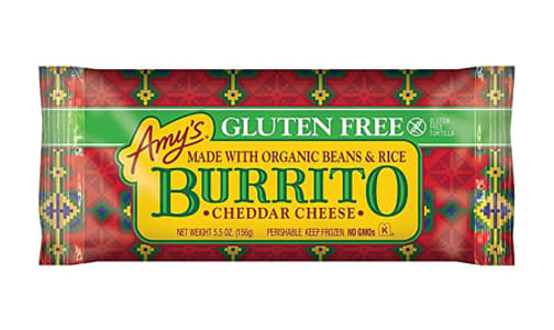 Amy's Gluten Free Bean & Cheese Burrito (Frozen)- Code#: PM231
