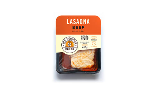 Beef Lasagna - Heat & Serve- Code#: PM256