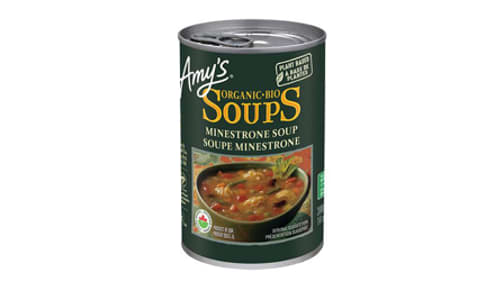 Organic Minestrone Soup - BPA Free- Code#: PM482