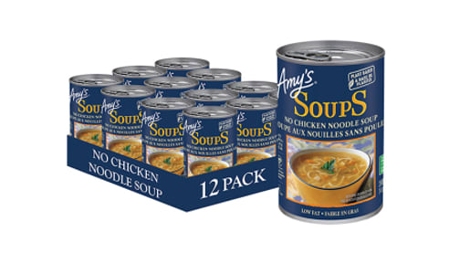 Organic  No Chicken  Noodle Soup - BPA Free - CASE- Code#: PM492-CS