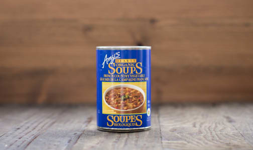 Organic French Country Vegetable Soup - BPA Free- Code#: PM496