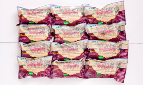 Naan Wrap w/ Kidney Beans & Brown Rice - CASE (Frozen)- Code#: PM546-CS