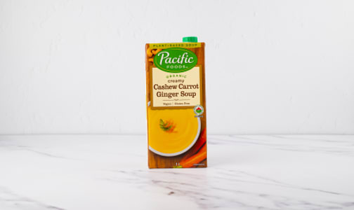 Cashew Carrot Ginger Soup- Code#: PM943