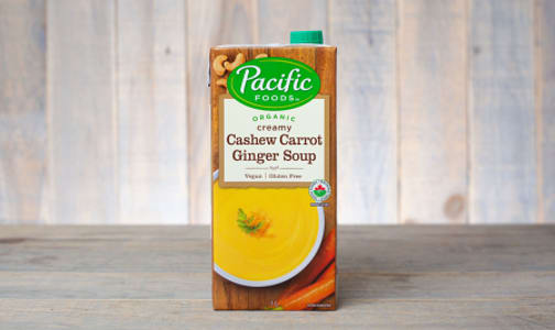 Organic Cashew Carrot Ginger Soup- Code#: PM943
