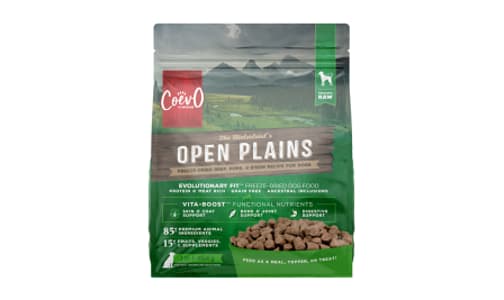 Freeze-Dried Raw Open Plains Recipe For Dogs- Code#: PT0306