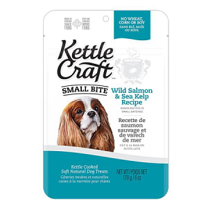 Salmon & Sea Kelp Small Bite Dog Treats- Code#: PT038