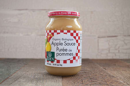 Organic Apple Sauce, Unsweetened- Code#: SA0020