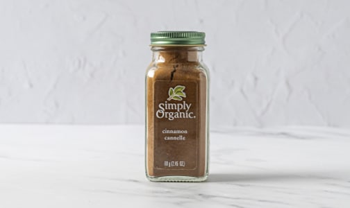 Organic Cinnamon, Ground in Glass Bottle- Code#: SA0132