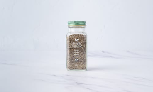 Organic Ground Pepper in Glass Bottle- Code#: SA0142