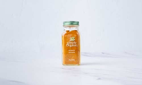 Organic Turmeric Root, Ground in Glass Bottle- Code#: SA0152