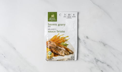 Organic Brown Gravy Mix- Code#: SA018