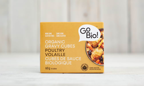 Organic Poultry Gravy Cubes- Code#: SA0553