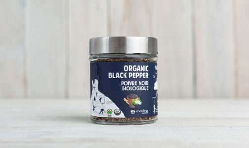 Organic Black Pepper, Ground- Code#: SA0584