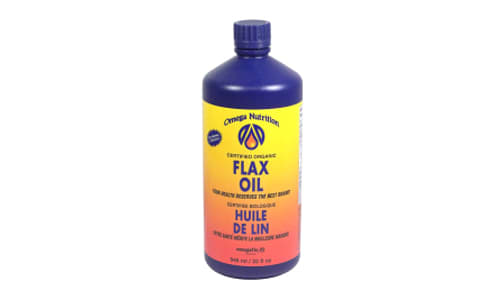 Organic Flax Seed Oil- Code#: SA0609