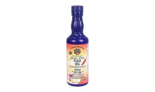 Organic Garlic-Chili Flax Seed Oil- Code#: SA0614