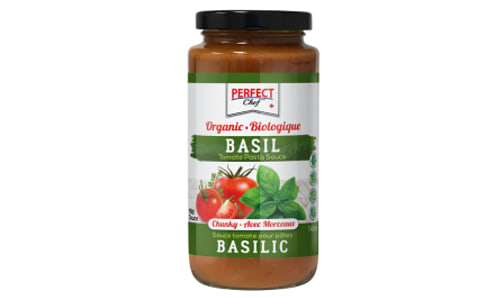 Organic Basil Pasta Sauce- Code#: SA0673