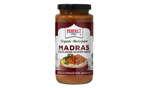 Organic Madras Sauce - Hot Heat- Code#: SA0694