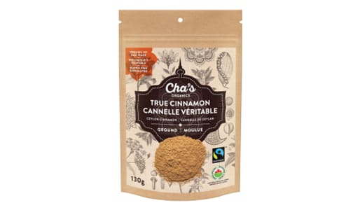 Organic True Cinnamon, Ground- Code#: SA0829