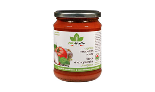 Organic Neapolitan Tomato Sauce- Code#: SA1038