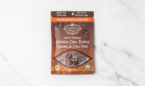 Organic Chili Flakes, Smoked- Code#: SA1136