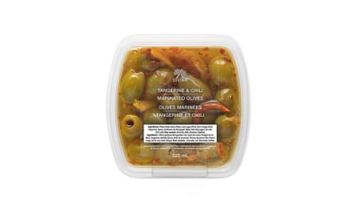 Olives With Tangerine & Chili Deli Cup- Code#: SA1284