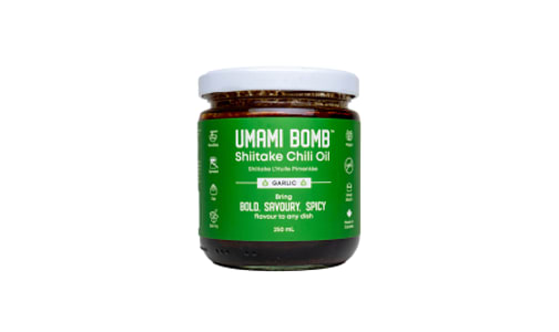 Umami Bomb Shiitake Chili Oil - Garlic- Code#: SA1305