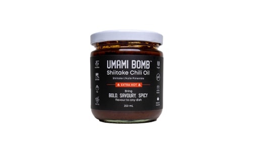 Umami Bomb Shiitake Chili Oil - Extra Hot- Code#: SA1306