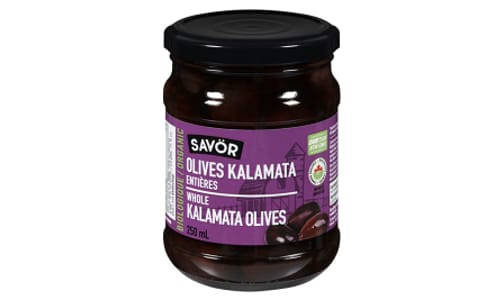 Organic Whole Kalamata Olives- Code#: SA1480
