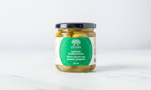 Jalapeno Stuffed Olives- Code#: SA1502